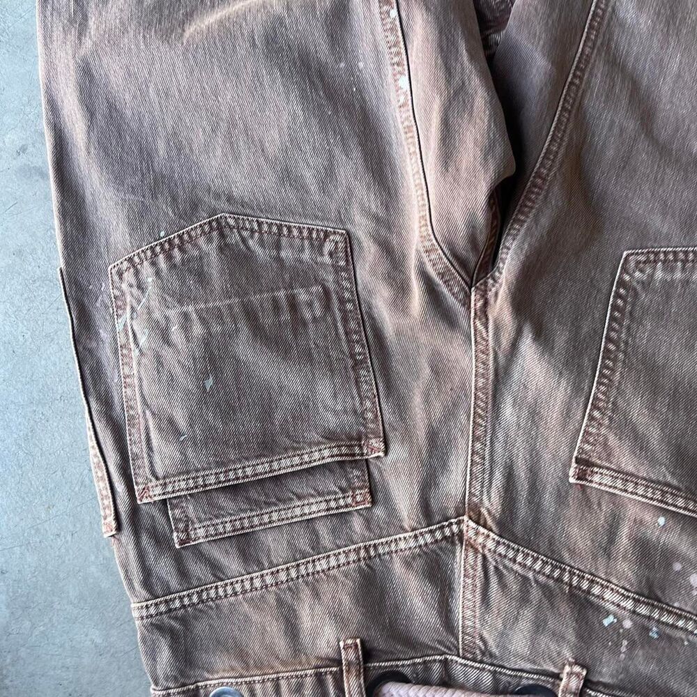 Free People Moxie Pull on Barrel Jeans Mens size 26 - Picture 3 of 3